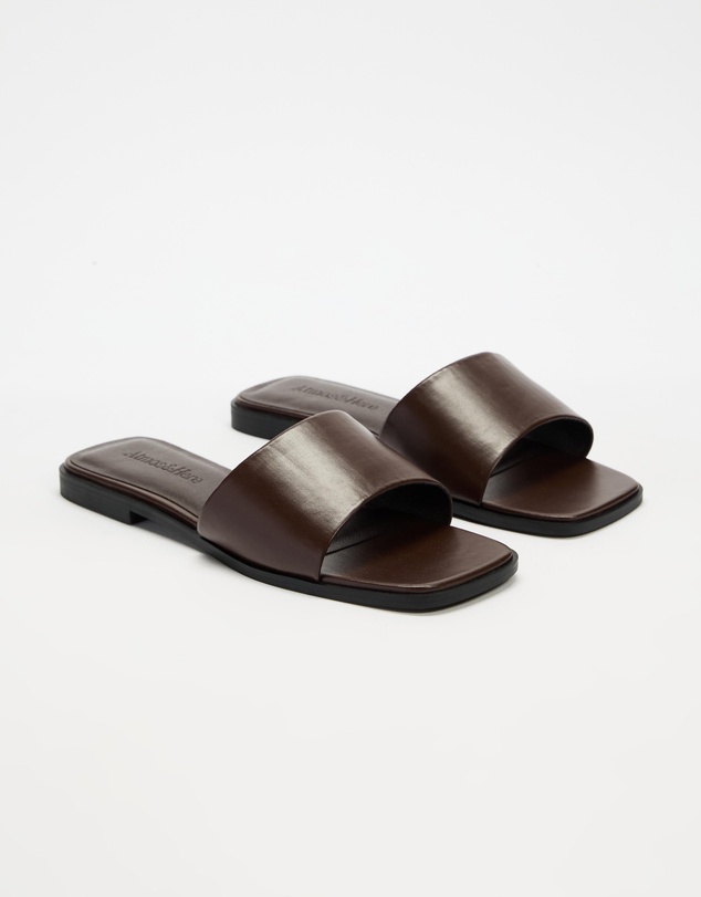 Atmos&Here - Joni Faux Leather Sandals