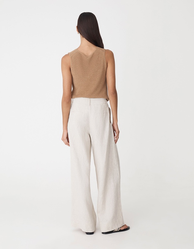 Forcast - Ami Wide Leg Linen Pants
