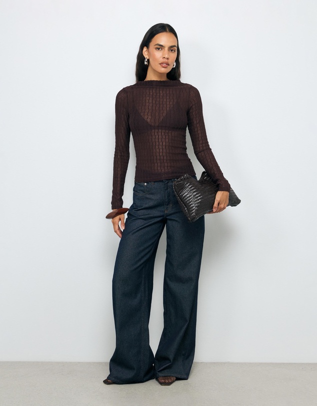 AERE - Valentina Long Sleeve Top