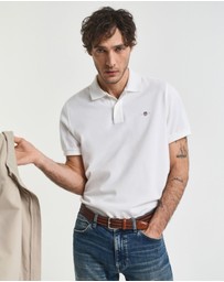 Gant - Regular Fit Shield Piqué Polo Shirt