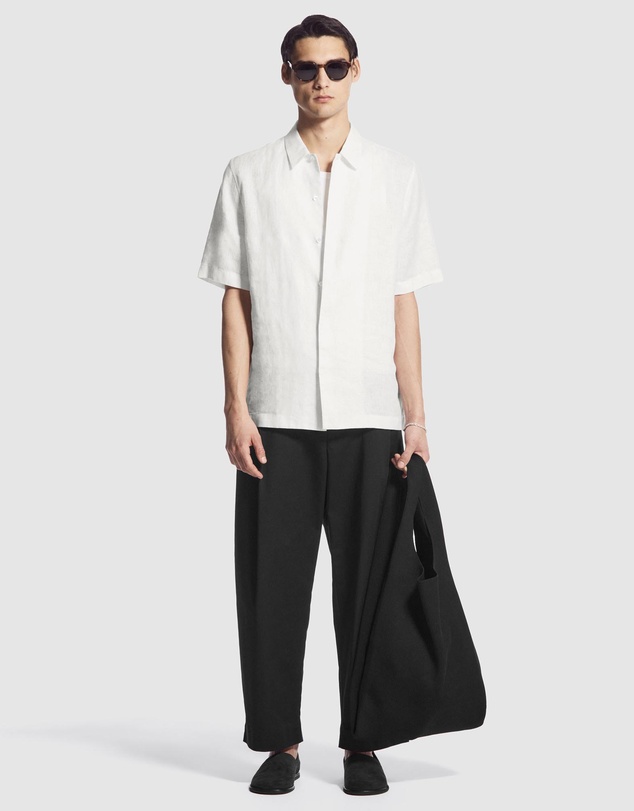 COS - Short-Sleeved Linen Shirt