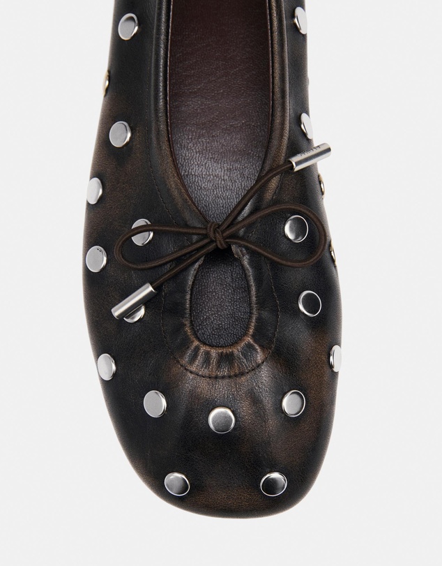 Alohas - Rosalind Leather Ballet Flats - Women's