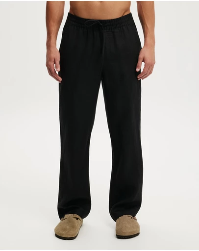 Cotton On - Baggy Linen Pant