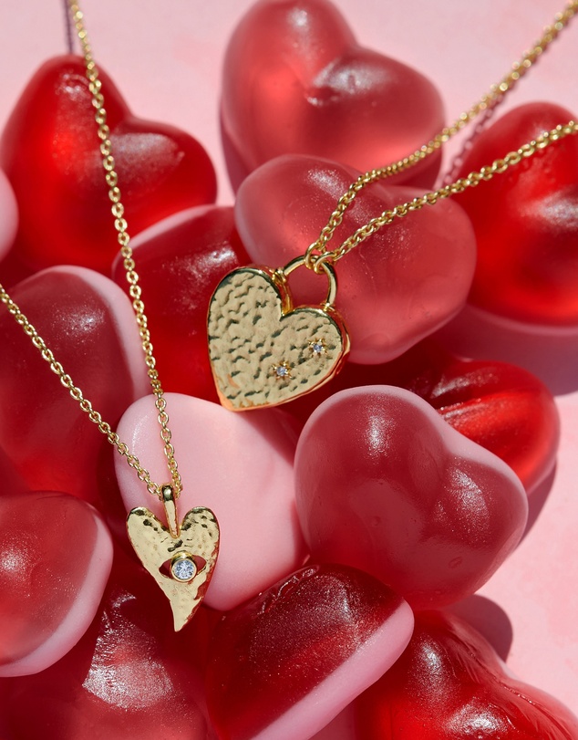 Ottoman Hands - Heart Locket Pendant Necklace