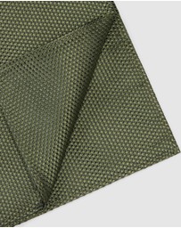 Politix - Silk Textured Two-tone Pocket Square