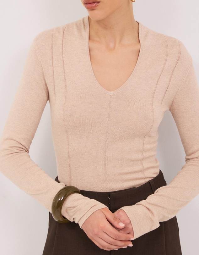 Calli - Ava LS Knit Top