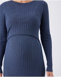 Ripe Maternity - Eden Knit Nursing Dress