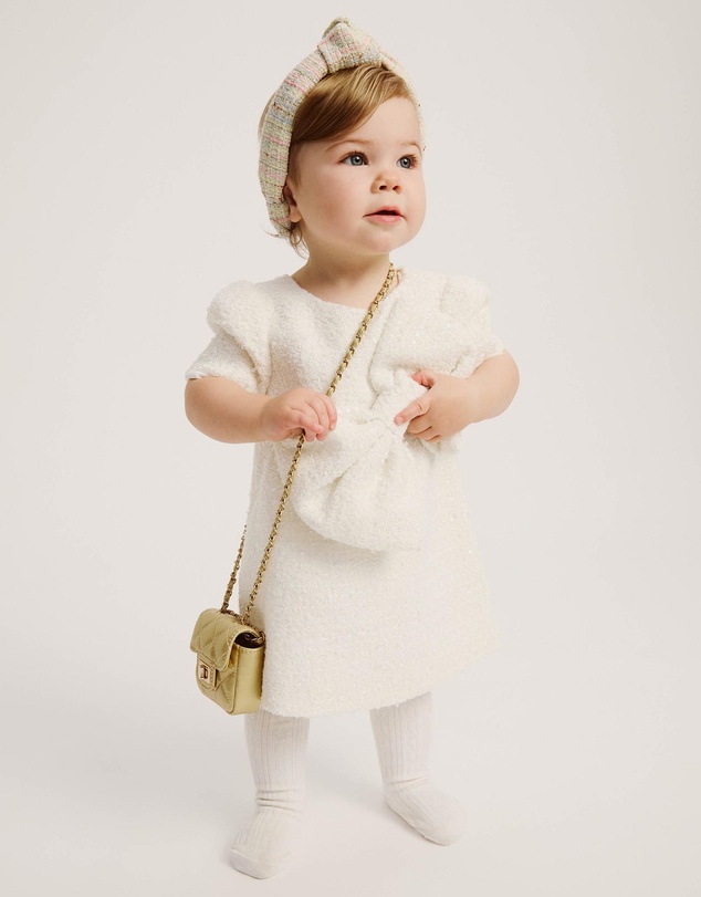 Bardot Junior - Lucille Bow Mini Dress - Babies