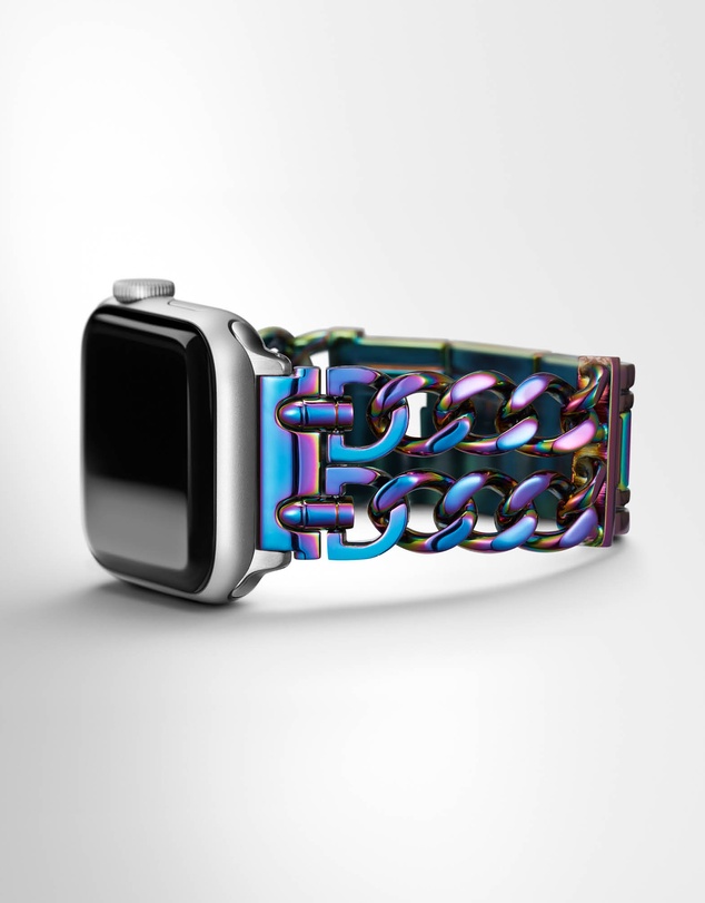 GUESS - Guess Apple Band -  Iridescent Chain 38-40mm