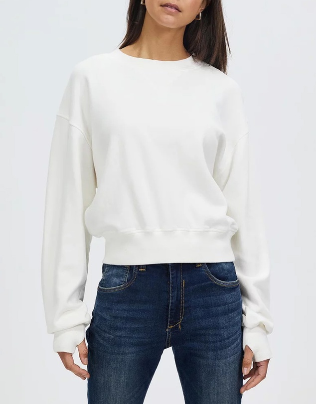 DRICOPER DENIM - Gemma Ivory Loose Sweats