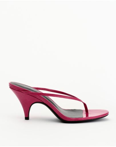 Fuchsia Oily Crinkle Leather