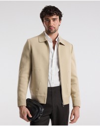 Calibre - Milano Knit Jacket Stone