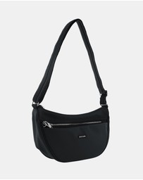 Pierre Cardin - Pierre Cardin Nylon Anti-Theft Crossbody Bag