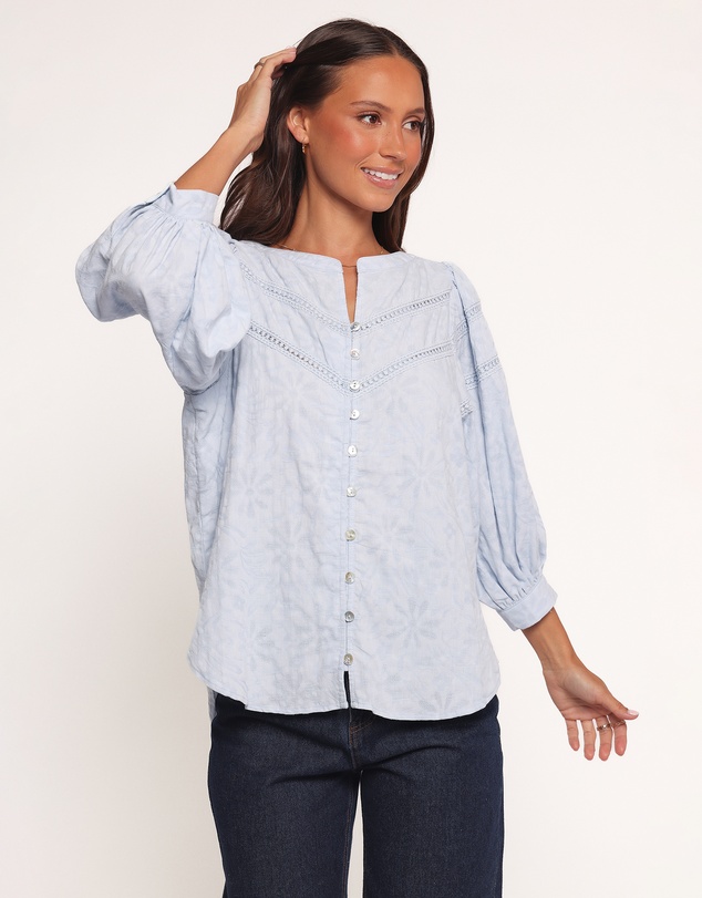 Petal & Pup - Merida Top - Blue