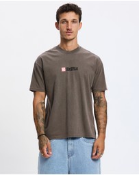 S Double - S Cube Mid Block SS Tee