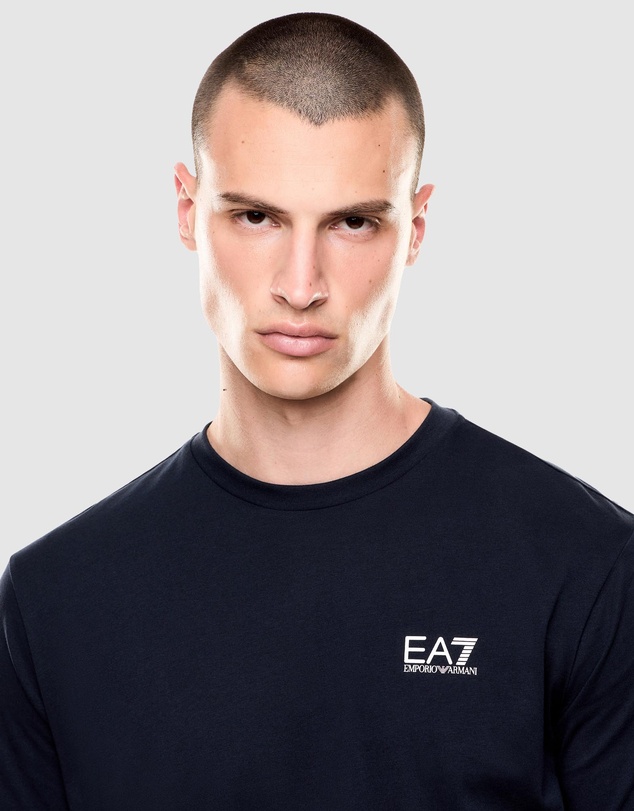 Emporio Armani EA7 - Train Logo Series M Tee SS Extended Logo CC