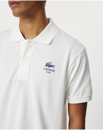 Lacoste - Soft Branding Classic Fit Pique Polo
