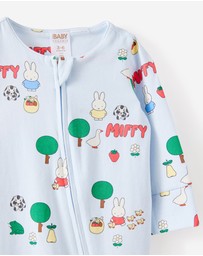 Cotton On Kids - Growie Long Sleeve Zip Romper - License