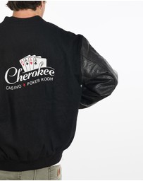 Vintage by The Real Deal - Pre Loved - Vintage 90s Cherokee Casino Varsity Jacket