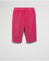 Country Road - Organically Grown Cotton Cord Frill Pant