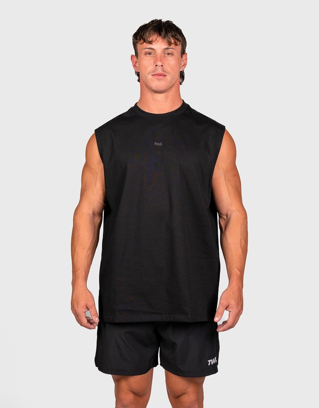 TWL - Lifestyle Oversized Muscle Tank Emblem