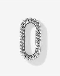 Michael Hill - Twisted Paperclip Pendant Connector in Sterling Silver