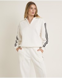 Subtitled - Sports Stripe Fleece