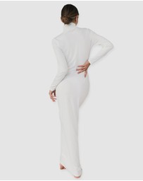 Mod Squad - Luxe Long Sleeve Slip Dress Base Layer
