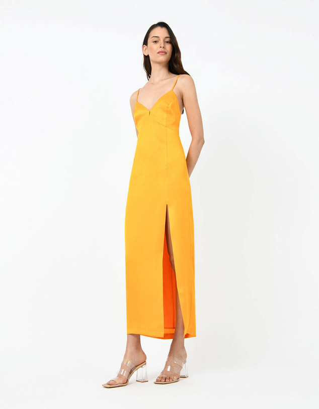 Forcast - Muse Backless Maxi Dress