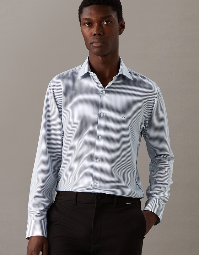 Marle Check Dress Shirt by Calvin Klein Online | THE ICONIC | Australia