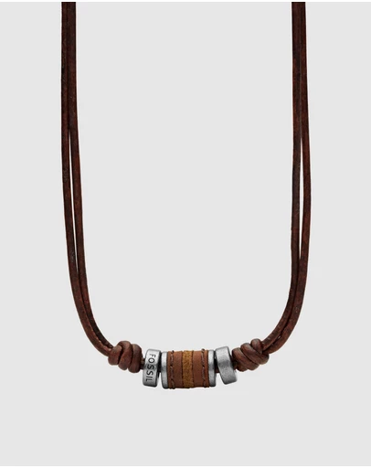 Fossil - Vintage Casual Brown Necklace