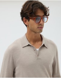 AERE - Merino Wool Knit Polo