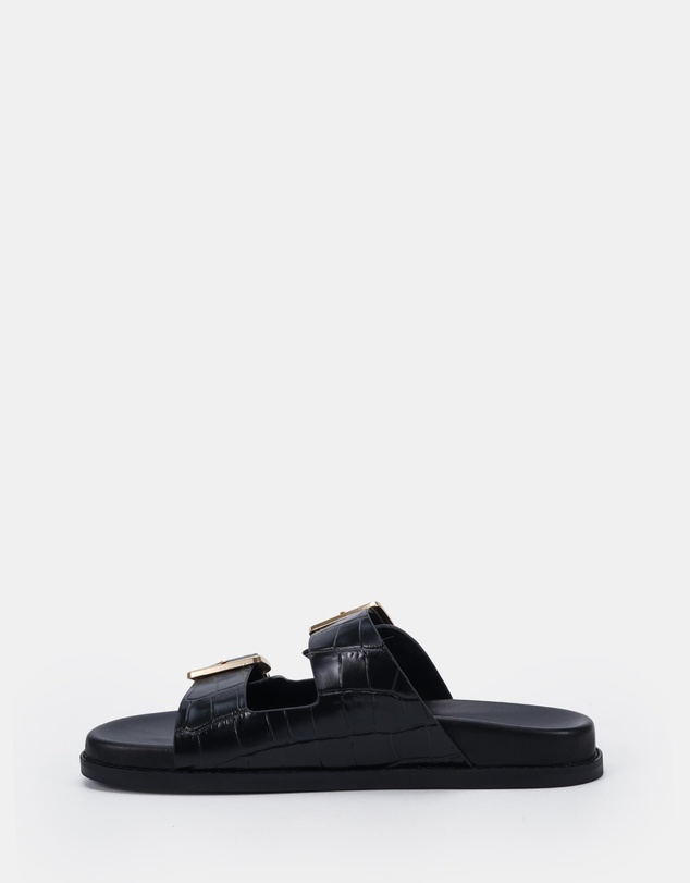 Clarks - Seychelles Black Croc