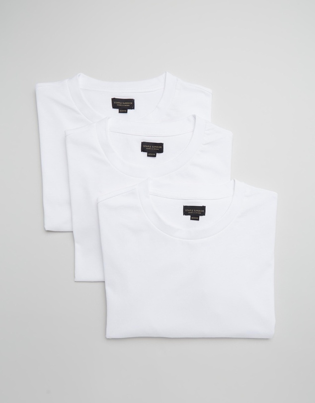 Staple Superior - 3-Pack Organic Regular Fit Tee