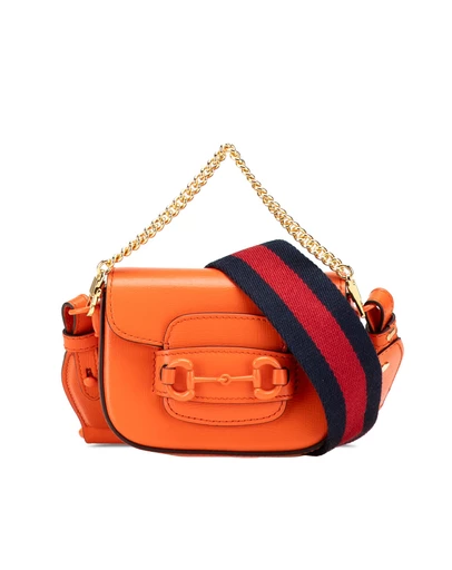 Pre-Loved by Azura Reborn - Pre-Loved Mini Leather Horsebit 1955 Web Satchel