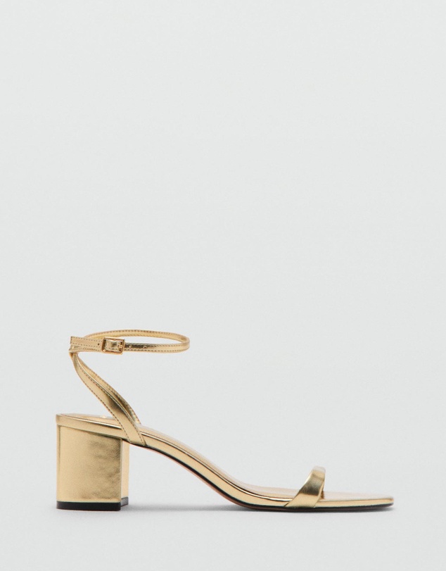 M.N.G - Block-heel Strappy Sandals