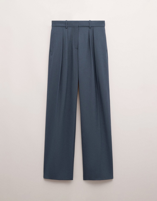 M.N.G - Straight Wool Suit Trousers