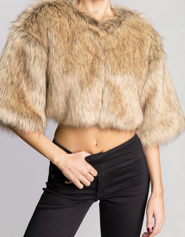Love and Nostalgia - Little Fur Coat - Brown