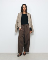 AERE - Sara Long Sleeve Rib Top