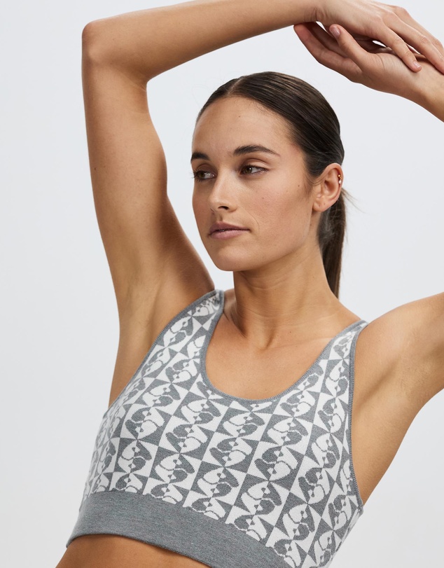 All Fenix - Jacquard Knit Crop Top