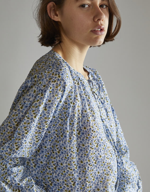 Glamorous - Tiered Smock  Midi Dress