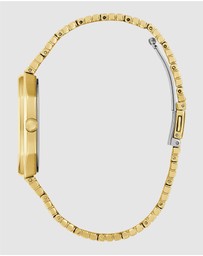 GUESS - Guess Oliver Mens Gold Tone Date Watch