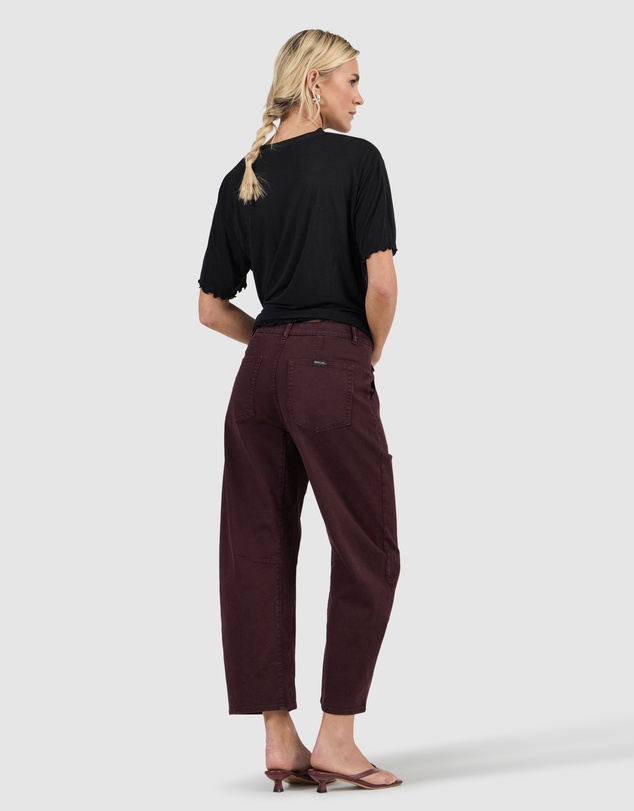 Rolla's - Gigi Barrel Jean - Trade Dark Cherry
