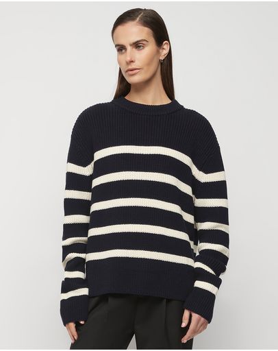 Navy Stripe