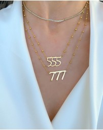 Jackie Mack - Growth Necklace Angel Number 555