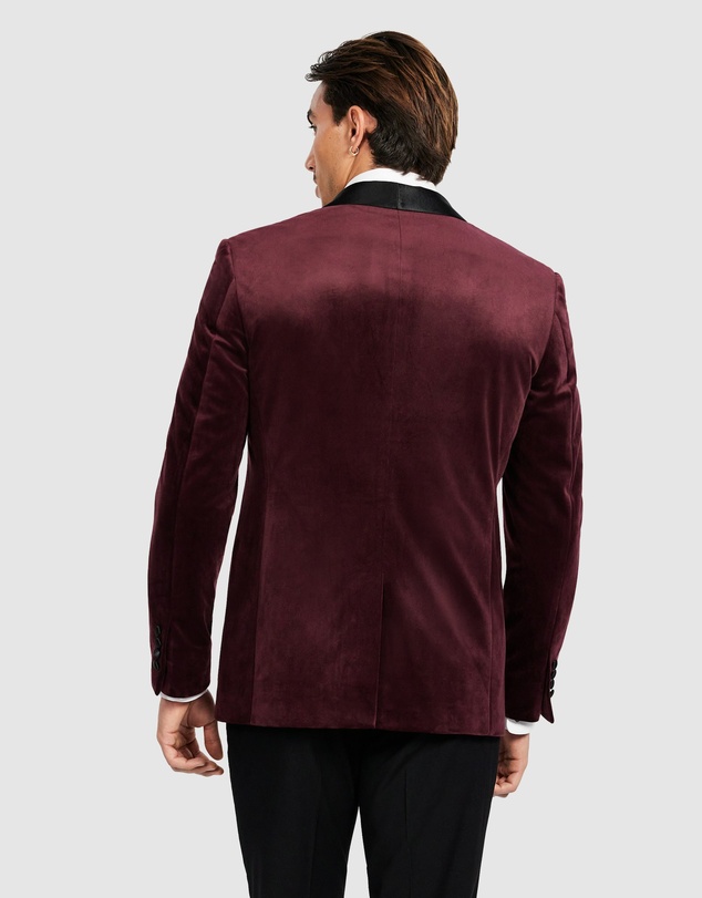 Tarocash - Fordham Velvet Tuxedo Jacket