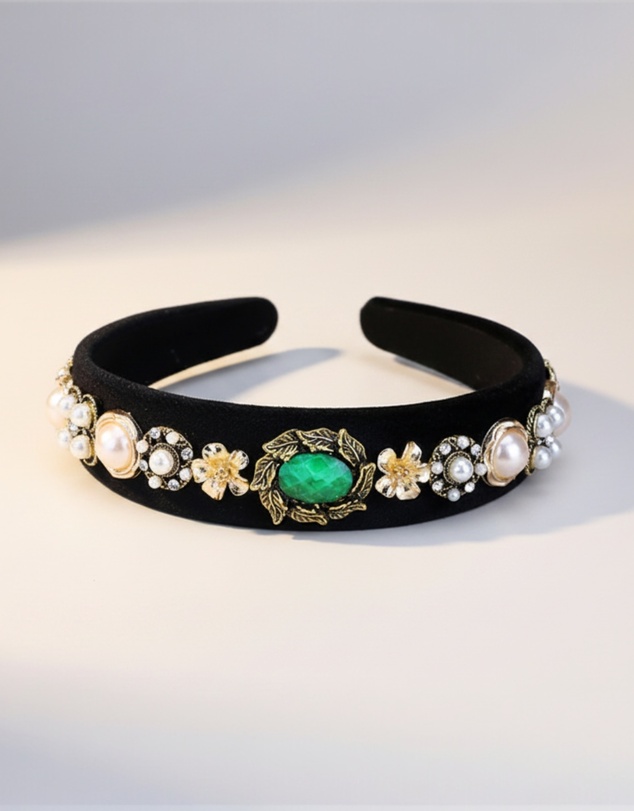 Mossée - Ashy Mixed Stone Headband