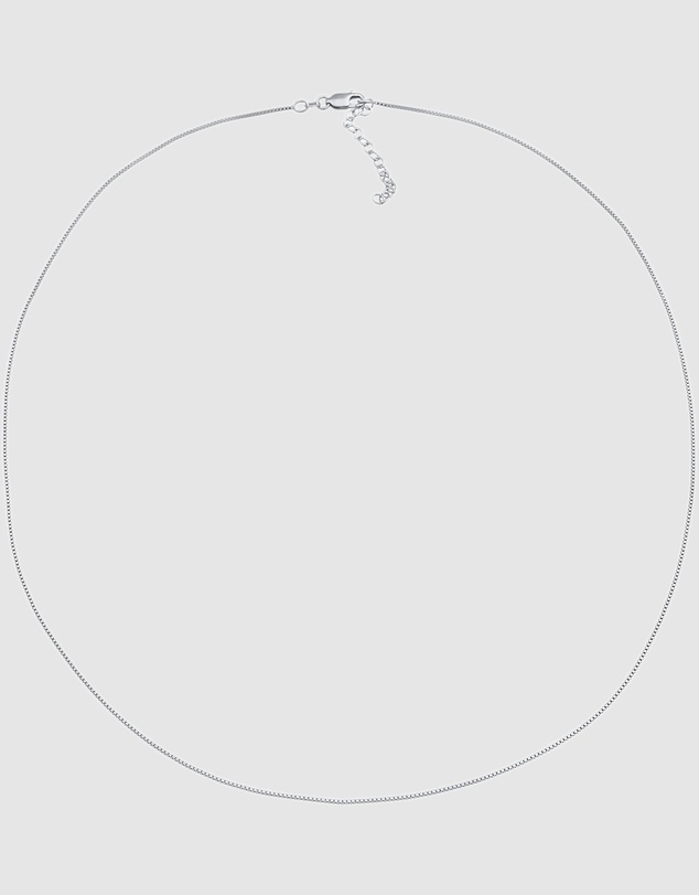 Kuzzoi - ICONIC EXCLUSIVE - Classic Box Chain Necklace in 925 Sterling Silver