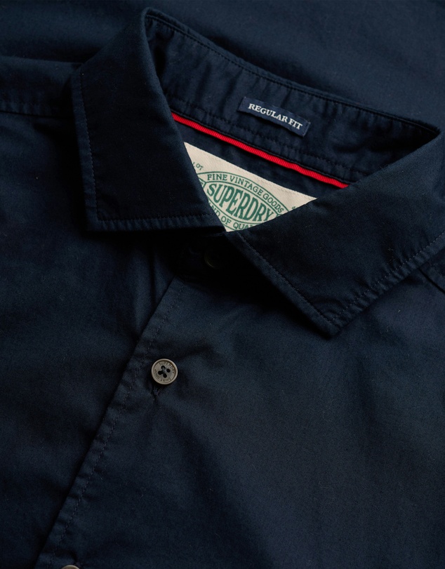 Superdry - Cut Away Poplin Long Sleeve Shirt