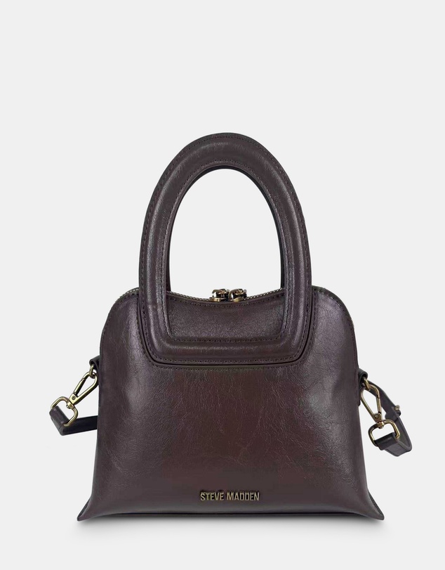 Steve Madden - BRomey Ml Brown Top Handle Bag